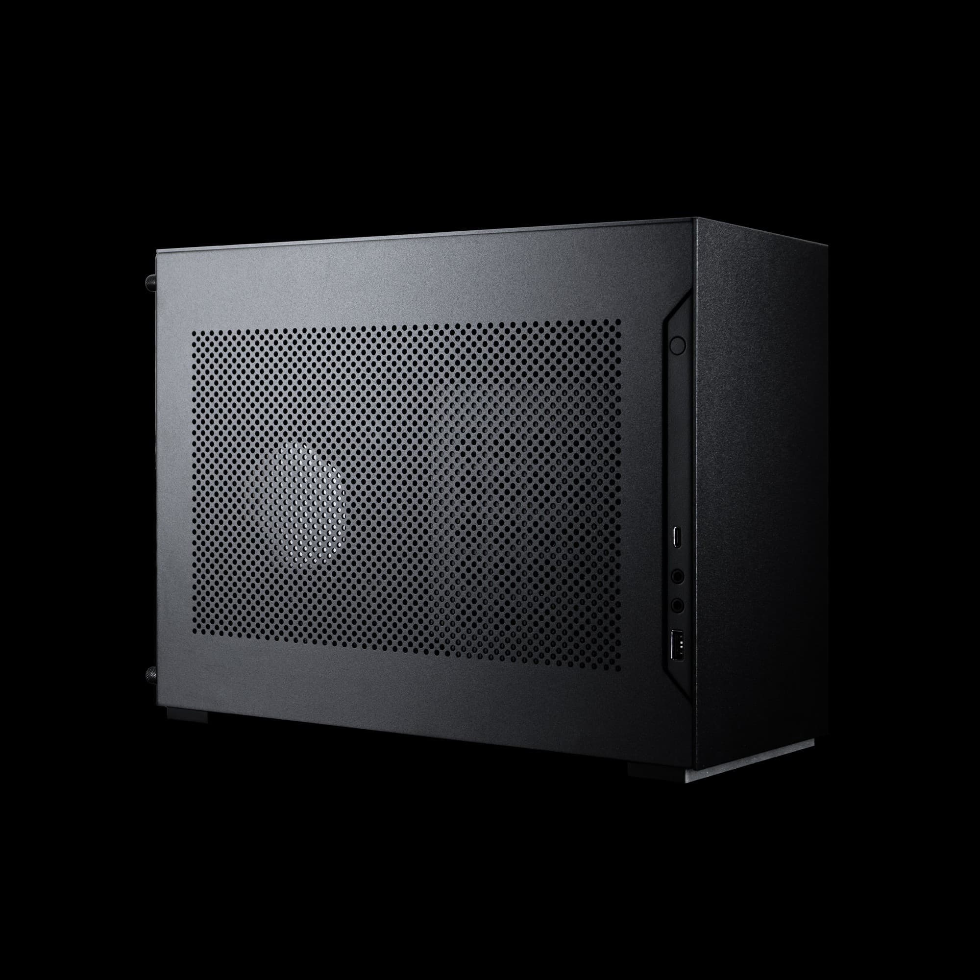 NoMadPC Mini kompakter Gaming PC Frontansicht
